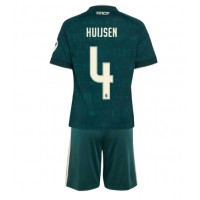 Real Madrid Dean Huijsen #4 Vieras Peliasu Lasten 2026-27 Lyhythihainen (+ Lyhyet housut)